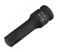 uxcell T60 Impact Torx Bit zócalo, 3/8 "unidad cuadrada 60mm longitud CR-MO tamaños métricos