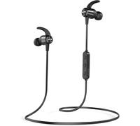 UXD Auriculares Bluetooth, Auriculares Bluetooth inalámbricos, Auriculares Bluetooth con CVC 8.0 micrófono Incorporado (Black)