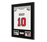 UXENI Marcos para Camisetas 60×80 cm en Aleación de Aluminio Marco para Camisetas de Fútbol, Rugby y Banda con Panel Transparente HD para Exhibición Deportiva