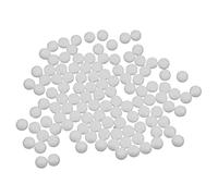 UxicRuya 100 Bolas de Espuma de Poliestireno Blancas para Modelismo Y Manualidades, 15mm