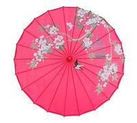 UxicRuya Chino Oiled Paper Sombrilla Oriental Elaborada a Mano con Bambú y Seda para Disfraces Accesorios Danza Antigua y Decoración Adecuado para, Estilo b
