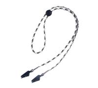 UxicRuya Clip Ajustable para Sombrero, de Sombrero, Cordón Flexible para Barbilla, Clip de Sujeción para Sombrero, Clip Resistente Al Viento para Act, Negro Gris