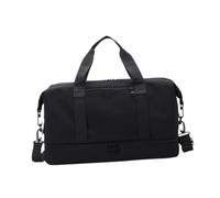 UxicRuya Mini Bolso de Aerolínea de Duffel Bolsa de Gimnasio, Negro, Universal