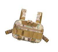 UxicRuya Mochila Deportiva para Exteriores, Multifuncional, Transpirable, de Gran Capacidad, Ideal para Escalada, Pesca Y Senderismo, Camuflaje Arena