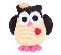 UxicRuya Muñeca de para Principiantes, Tejido a Mano, Animales de Peluche, Búho