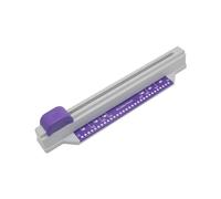 UxicRuya Perforadora de 30 Agujeros, Perforadora de Papel A4, Duradera, Fácil de Usar, Perforadora de Escritorio, Perforadora Manual para Y Estudios, púrpura, Individual