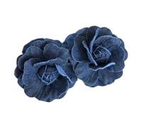 UxicRuya Pinzas de plátano con forma de flor para mujer, pasador para, y novias, 10x6x7cm