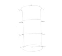 UxicRuya Soporte de Metal para Corona de Pelo de Boda, Soporte para, Anillos, Soporte para Tiara, Soporte para Diadema Nupcial, Soporte de Exhibición Pa