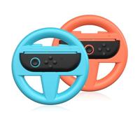 Uxilep Volantes para Nintendo Switch 2 JoyCons, ruedas de carreras para Mario Kart 8 Deluxe, 2 unidades Switch 2 Mario Kart Volante para Nintendo Switch 2 (2025) Accesorios