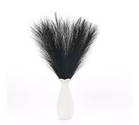 Uxney Hierba de la Pampa,Hierba de la Pampa Artificial 55cm - Decoración con Flores secas para hogar (Negro,20 Unidades)