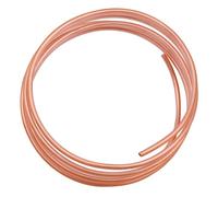 Uxney Tubo de cobre, 16 mm OD x 2 metros x 1 mm de grosor, tubos de cobre de refrigeración para manualidades, joyería, artesanía e industria.