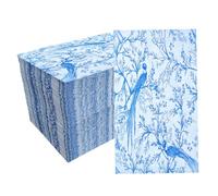 Uxreoib Pack de 100 servilletas de flores silvestres desechables (pájaro fénix)