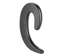 Uxsiya Auriculares Manos Libres con Gancho para la Oreja, Nivel IP X5, Impermeable, Compacto, Bluetooth inalámbrico, conducción ósea para conducción en oficinas de Negocios(Black)