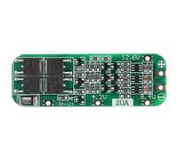 Uxsiya Chip de Alta Estabilidad 18650 BMS Placa de protección de PCB 3S 12,6 V Placa de protección de batería Carga eléctrica rápida y Segura para batería de 3,6 V / 3,7 V