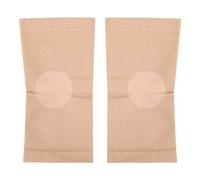 Uxsiya Coderas elásticas, protector de brazo sin costuras de fibra de poliuretano para baloncesto (color carne)