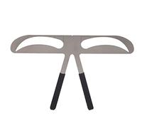 Uxsiya Plantilla coreana para cejas Meteor 17 x 10 x 1 regla permanente para cejas, regla de extensión de equilibrio de cejas, regla de extensión de meteoritos