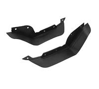 Uxsiya Protector de parachoques delantero 51119802643 negro izquierdo derecho antiarañazos plástico ABS parachoques delantero labio de presión larga duración para coche