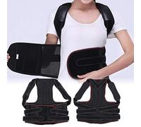 Uxsiya Soporte Lumbar Correa jorobada Tirante jorobado para la Salud para la corrección del jorobado para Tratar la tensión Muscular para Adultos y niños(M)