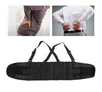 Uxsiya Tensión Abdominal Cinturón de Cintura cómodo Cinturón de Cintura para Soporte de Columna Vertebral para Mujeres para Cuidado Personal para la Salud(Black, XL)