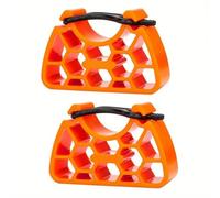 Uxsjakjsd Accesorio de Ciclismo, 2 Pares de Soportes para Manillar de Bicicleta, Soporte de Mantenimiento Multifuncional, Estabilizador con Clip para Bicicleta.