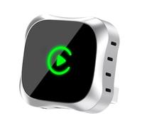 Uxsjakjsd Adaptador Inalámbrico CarPlay 2 en 1 para Android Auto, Caja Inteligente con IA para Coche, CarPlay con Cable, Sistemas Inteligentes para Coche.