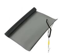 Uxsjakjsd Alfombrilla Antiestática ESD de 700 X 500 X 2,0 mm con Cable de para Reparación de Ordenadores Portátiles. Manta Antiestática ESD. Herramienta de Reparación.