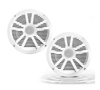 Uxsjakjsd Altavoz de Bocina de 6.5 Pulgadas para Vehículos Recreativos, Cuatrimotos, Vehículos Utilitarios, Spas y RZR. de Sonido Marino. Imán de 75 Mm. Resistente Al Agua. Montaje Empotrado.