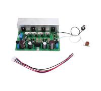 Uxsjakjsd Amplificador de Subwoofer Mono de Alta Potencia de 500 W A1943/C5200 con Carcasa de Aluminio Reforzado (4 Condensadores) + Cableado Gratuito