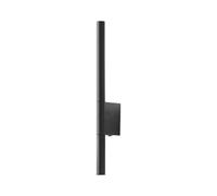 Uxsjakjsd Aplique de Pared LED con Luz Cálida de 3000 K, Lámpara de Noche para Dormitorio, Cabezal Ajustable para Habitación de Hotel, Color Negro.