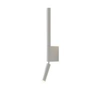 Uxsjakjsd Aplique de Pared LED de Luz Cálida de 3000 K, Lámpara de Noche para Dormitorio, Cabezal Ajustable para Habitación de Hotel, Principal.