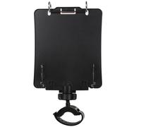 Uxsjakjsd Atril Portátil para Partituras de Trompeta, con Clip para Música, Lira de Marcha, Color Negro