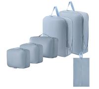 Uxsjakjsd Bolsa de Compresión para Guardar Ropa (6 Piezas): Duradera, para Equipaje y Ropa, Clasificación B