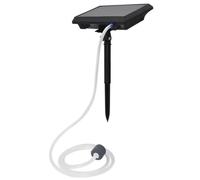 Uxsjakjsd Bomba de Aire Solar para Estanque de Peces, Acuario, Herramienta para Exteriores, Pesca, Oxígeno Rotativo, Herramienta para Peces