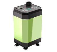 Uxsjakjsd Bomba de Ducha para Camping, Kit de Ducha Exterior para Caravanas, Mampara de Ducha Inteligente con Pantalla Digital, Ajustable, 6000 MAh