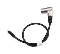 Uxsjakjsd Cable Adaptador Convertidor USB-C A XLR, Conector USB-C A XLR Macho de 3 Pines en Ángulo Recto para Amplificador y Consola de Mezcla.