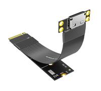 Uxsjakjsd Cable de Extensión M.2 NVME A Oculink 4i para Tarjeta Gráfica SSD. Adaptador M2 M Key A SFF-8612.