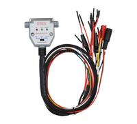 Uxsjakjsd Cable de Lectura/Escritura de ECU SM2 Pro J2534 VCI, 3 Luces LED, DB25, ECU, Banco de Arranque, Cable de Banco, Batería, Vcc, Kline