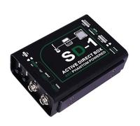Uxsjakjsd Caja SD-1 Profesional de 48 V para Guitarra, Instrumento Profesional, Caja DI Mono, Dispositivo de Efectos de Serie, Caja Directa