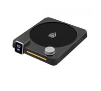 Uxsjakjsd Calentador de Tazas Eléctrico de 220 V para Café, Temperatura Constante, 9 Ajustes de Velocidad, Almohadilla Térmica para Mantener la Leche y el Té Caliente, Enchufe UE A