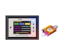 Uxsjakjsd Comprobador de Capacidad de Batería, Medidor de Coulomb WiFi, Voltímetro-Amperímetro de 500 A, Monitor de Potencia de Batería con Relé de 80 A para Baterías de 0 A 420 V.
