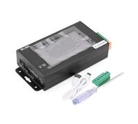 Uxsjakjsd Controlador de Dirección de Lámpara de Escenario BL321 DMX512, Controlador de Dirección de Luz UCS512, con Batería Integrada y Compatible con Banco de Energía.