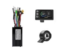 Uxsjakjsd Controlador Sin Escobillas S869 36 V, 48 V y 26 A con Pantalla LCD y Medidor 24 V A 72 V + Kit Acelerador para Scooter Eléctrico y Kit Reparación Bicicletas Eléctricas.