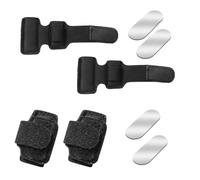 Uxsjakjsd Corrector de Dedo en Martillo para Mujeres y Hombres - 4 Férulas Ajustables para Dedos con Soporte de Placa de Aluminio