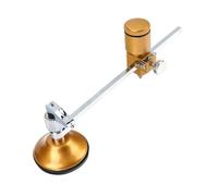Uxsjakjsd Cortador de Vidrio Circular, Compás de Vidrio, Cortador de Calibre, Brújula Ajustable, Cortador con Ventosa, Abridor de Agujeros para Ventanas, Proceso de Vidrio