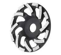 Uxsjakjsd Discos de Desbaste de Hormigón de 5 Pulgadas para la Eliminación de Revestimientos Epoxi. Eje de 7/8 de Pulgada con Segmentos de Diamante.