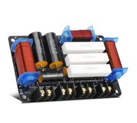 Uxsjakjsd Divisor de Altavoz de 3 VíAs: 1 Tweeter, 1 Altavoz de Graves, 1 Altavoz de Medios, Divisor de Frecuencias de 600 W, 4 Ohmios/8 Ohmios para Altavoces de 8, 10 y 12 Pulgadas.