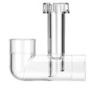 Uxsjakjsd Entrada y Salida para Acuario, Skimmer, Tubo de, Minifiltro de Agua, Accesorios, Salida de 12 Mm