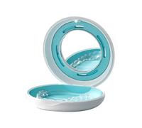 Uxsjakjsd Estuche para Aparatos Dentales, Caja de Retención con Espejo, Protector Bucal, Almacenamiento de Dentaduras Postizas, Estuche para Alineadores, Organizador de Higiene Bucal. B