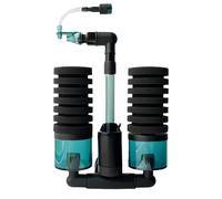 Uxsjakjsd Filtro de Acuario USB con Bomba de Agua Eléctrica para Pecera, Bomba de Aire, Skimmer, Esponja Bioquímica, Filtro Biológico para Acuario, 100 A.