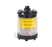 Uxsjakjsd Filtro de Succión para Acuario, Estiércol, Heces, Heces, Inodoro, Colector, Pecera, Esponjas Bioquímicas con Bolas de